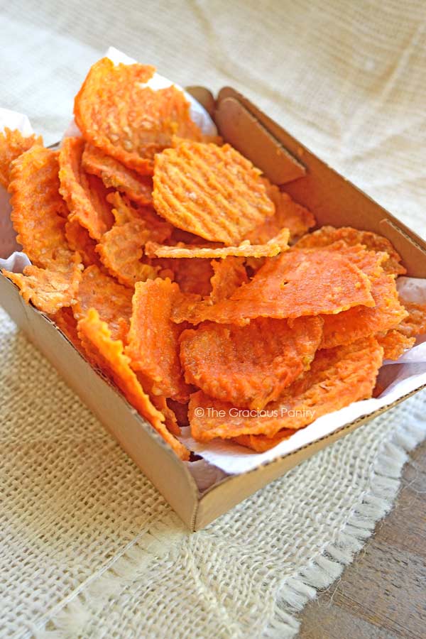 clean eating sweet potato chips