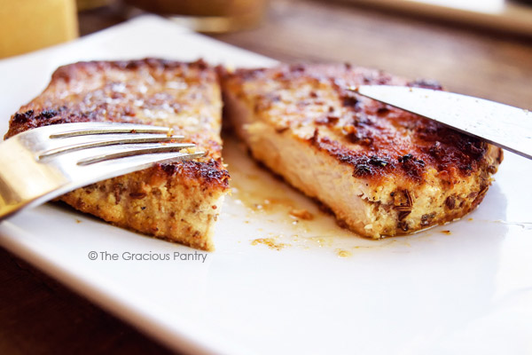 Clean Eating Caraway Seed Pork Chops Recipe
