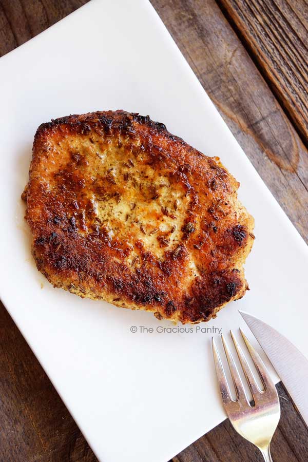 Caraway Seed Pork Chops Recipe