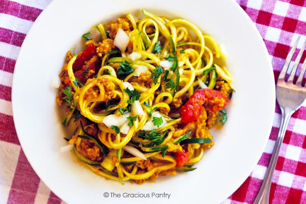 Clean Eating Mexican Zpaghetti Recipe