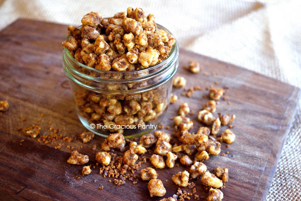 Clean Eating Candied Pumpkin Spice Walnuts
