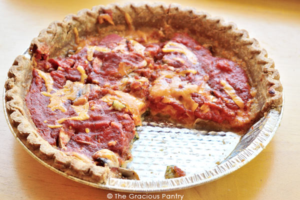 Clean Eating Pizza Pie Recipe