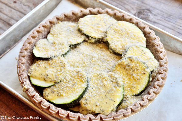 Clean Eating Zucchini Pie