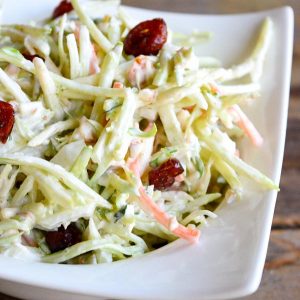 Clean Eating Broccoli Slaw Recipe