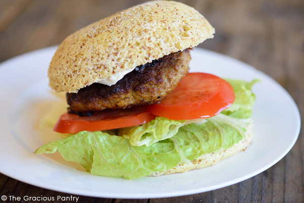 Clean Eating Pork Burgers Recipe