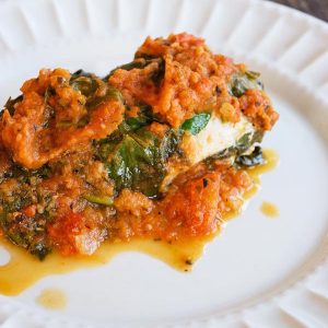 Clean Eating Pressure Cooker Spinach Chicken Recipe