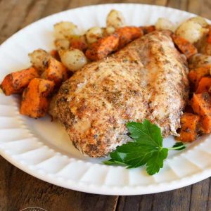 Clean Eating Chicken And Sweet Potatoes Sheet Pan Dinner Recipe