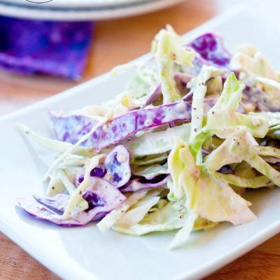 Clean Eating Coleslaw Recipe