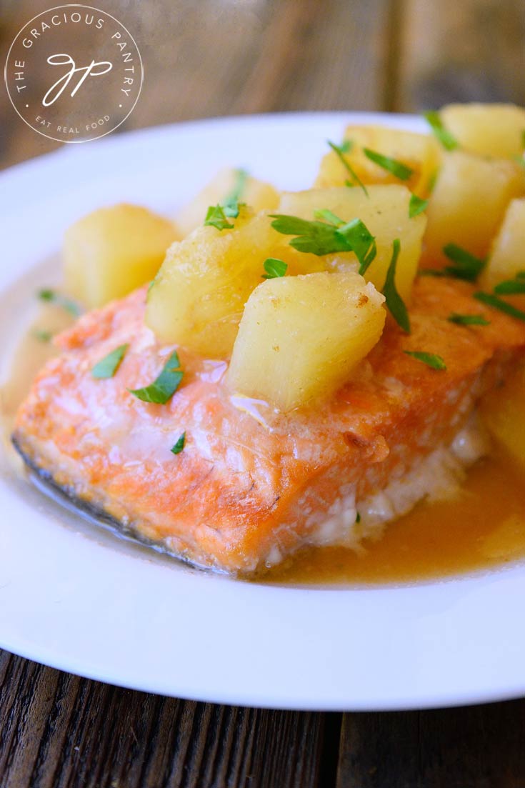 Sheet Pan Hawaiian Salmon Recipe