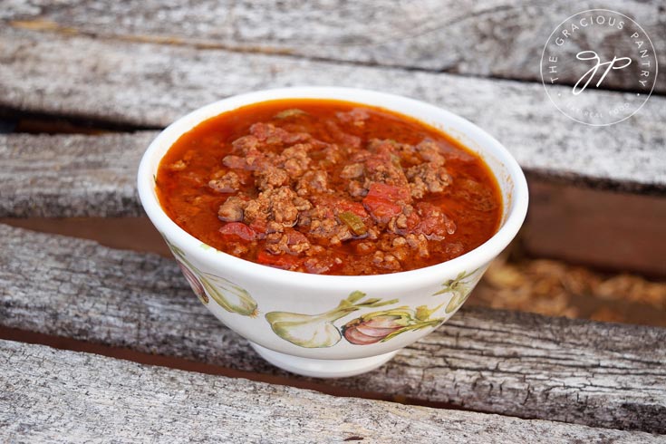 Clean Eating Chili Con Carne Recipe Ready To Eat