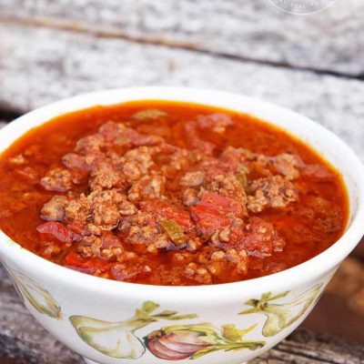 Chili Con Carne Recipe Healthy Recipes The Gracious Pantry