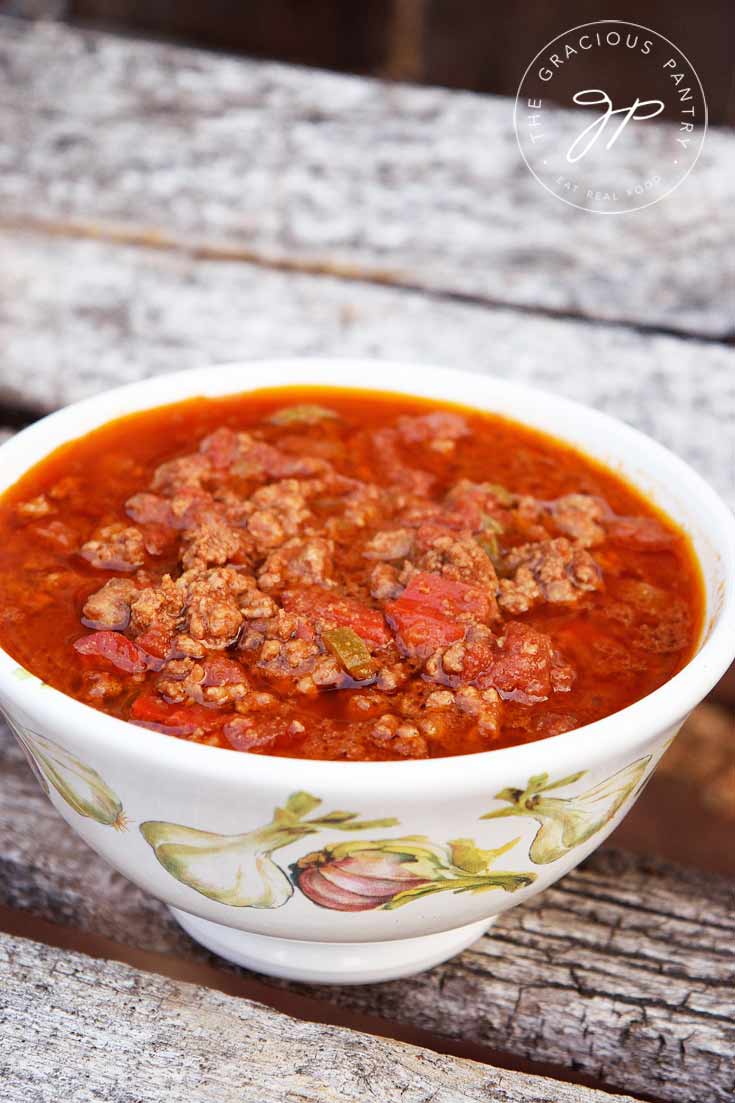 Clean Eating Chili Con Carne Recipe