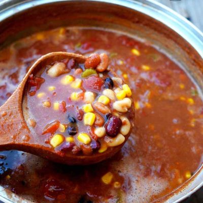 Clean Eating Hearty Bean Chowder Recipe