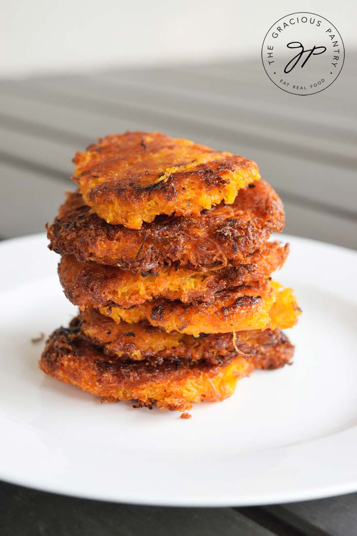 Clean Eating Sweet Potato Mini Hash Browns Recipe