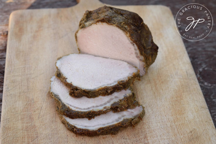 Clean Eating Herb-Crusted Pork Loin Recipe For Dinner
