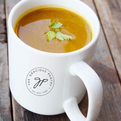 Clean Eating Quick & Easy Pumpkin Soup Recipe