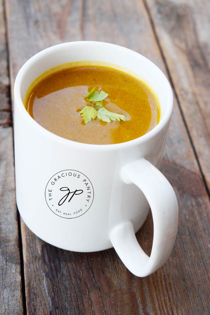 Clean Eating Quick & Easy Pumpkin Soup Recipe