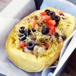 Clean Eating Mexican-Style Stuffed Spaghetti Squash Recipe