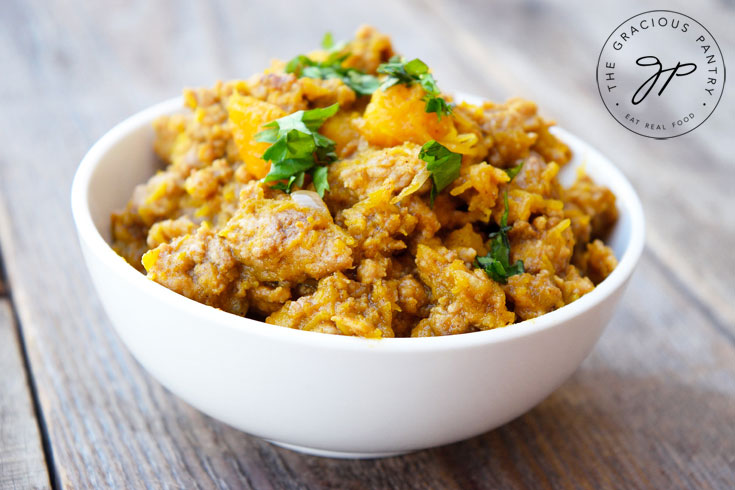 Clean Eating Ground Turkey Pumpkin Skillet Recipe Ready To Eat