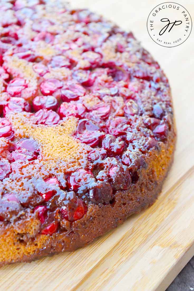 Cranberry Upside Down Cake Recipe