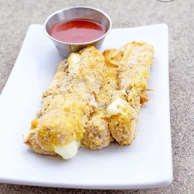 Clean Eating Air Fryer Cheese Sticks Recipe