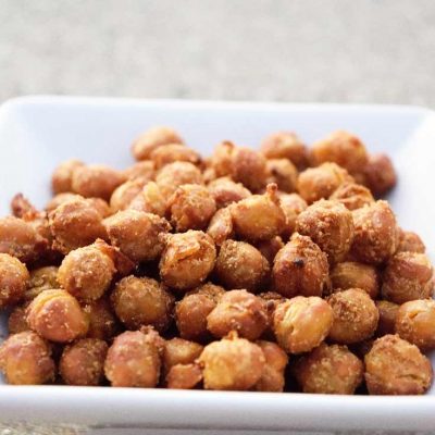 Clean Eating Air Fryer Roasted Chickpeas Recipe