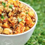 Clean Eating Butternut Pecan Quinoa Salad