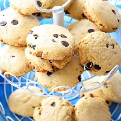 Clean Eating Lavender Chocolate Chip Cookies Recipe