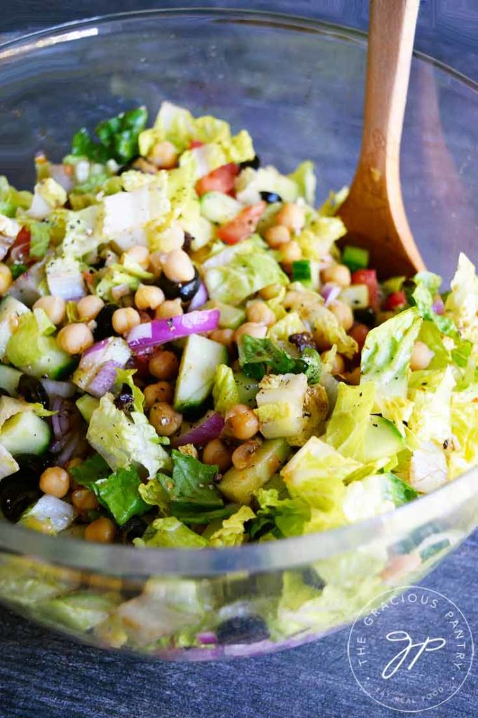 Clean Eating Italian Chopped Salad Recipe