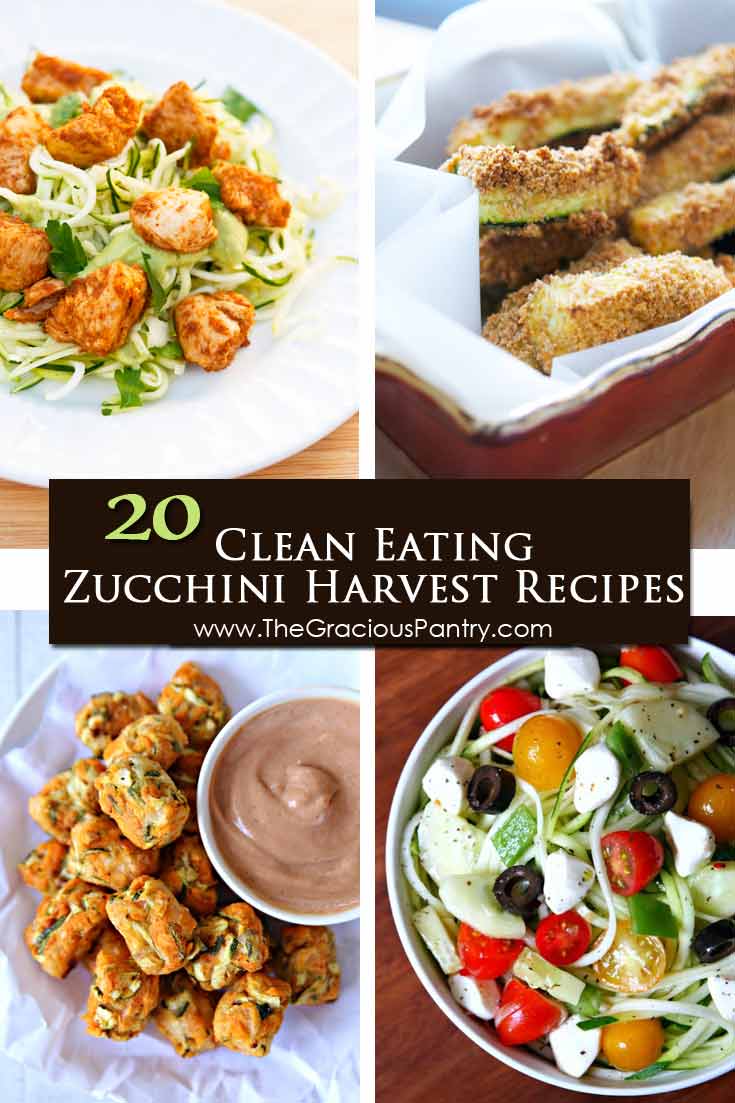 20 Clean Eating Zucchini Harvest Recipes