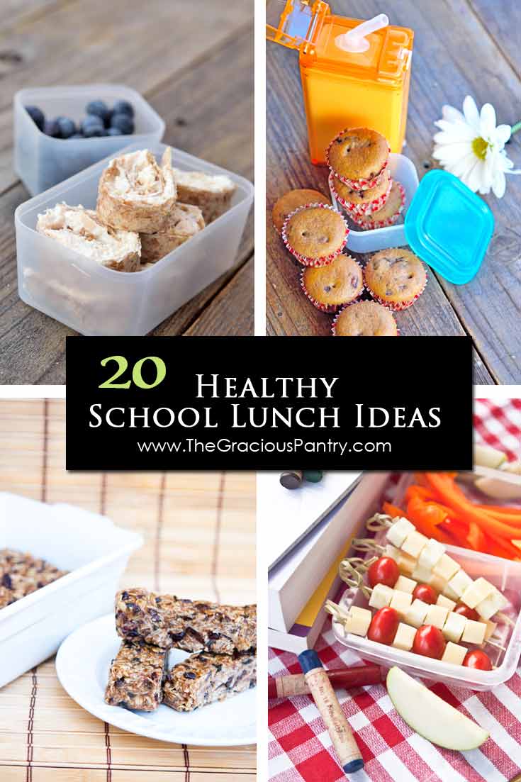 20 Back To School Lunch Ideas For Kids | The Gracious Pantry