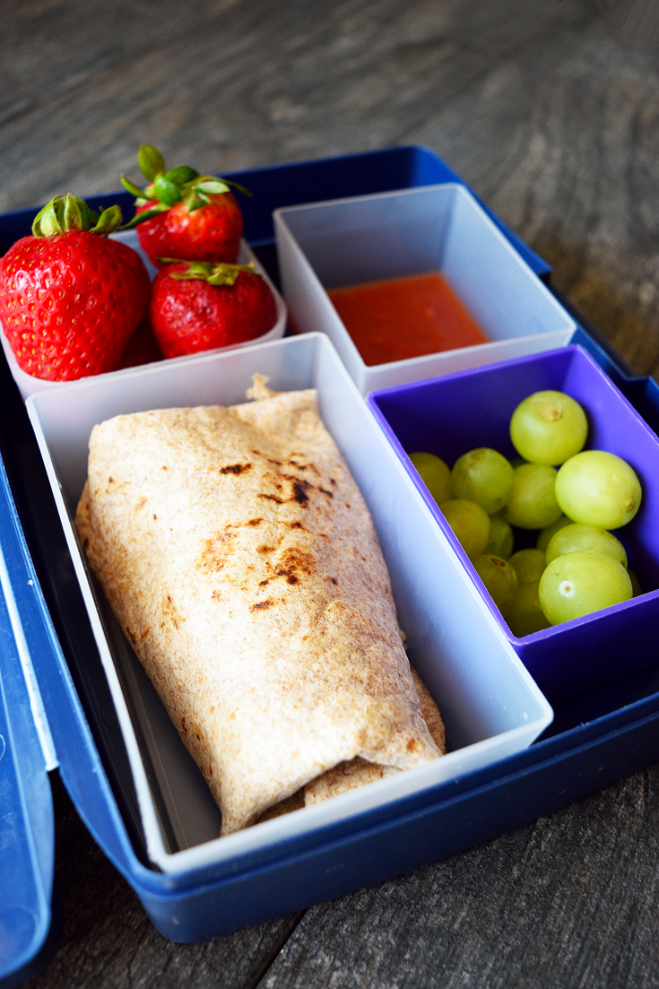 Lunch Box Burritos Recipe, The Gracious Pantry