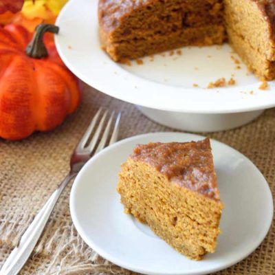 Clean Eating Pressure Cooker Pumpkin Spice Cake Recipe