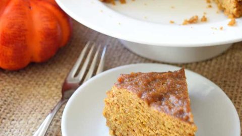 Clean Eating Pressure Cooker Pumpkin Spice Cake Recipe