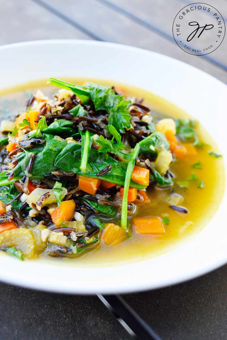 Wild Rice Vegetable Soup Recipe