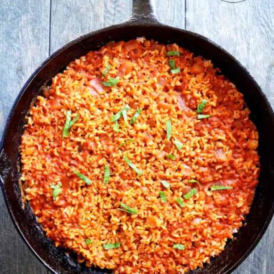 Clean Eating Salsa Rice Recipe