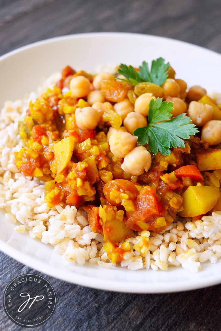 Clean Eating Vegetable Curry Recipe