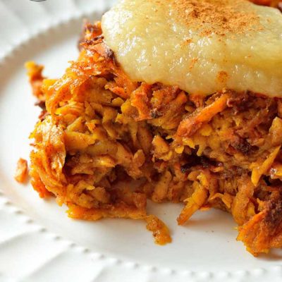 Clean Eating Sweet Potato Kugel Recipe