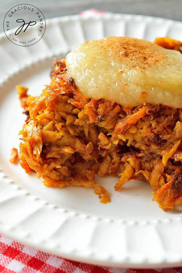 Clean Eating Sweet Potato Kugel Recipe