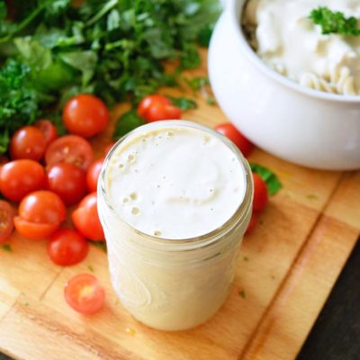 Clean Eating Cashew Alfredo Sauce Recipe