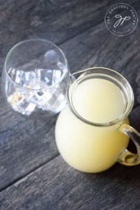 Clean Eating Ginger Ale Recipe
