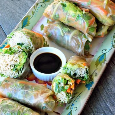 Clean Eating Spring Rolls Recipe