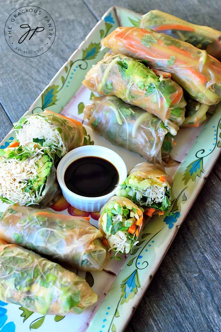 Clean Eating Spring Rolls Recipe