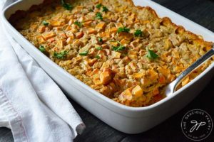 Clean Eating Butternut Rice Casserole Recipe