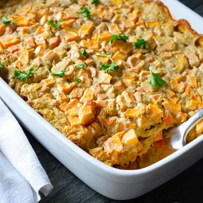 Clean Eating Butternut Rice Casserole Recipe