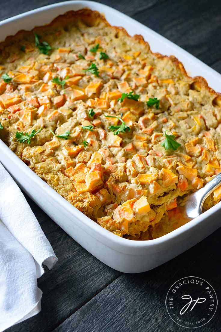 Clean Eating Butternut Rice Casserole Recipe