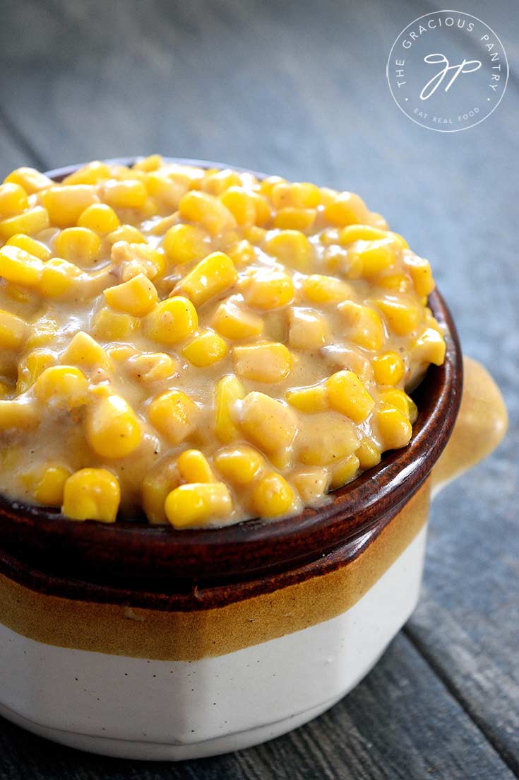 Clean Eating Creamed Corn Recipe