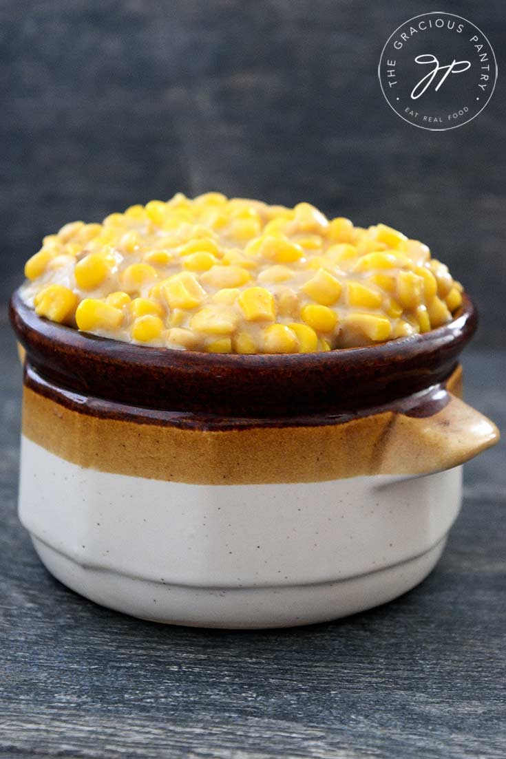 Clean Eating Creamed Corn Recipe