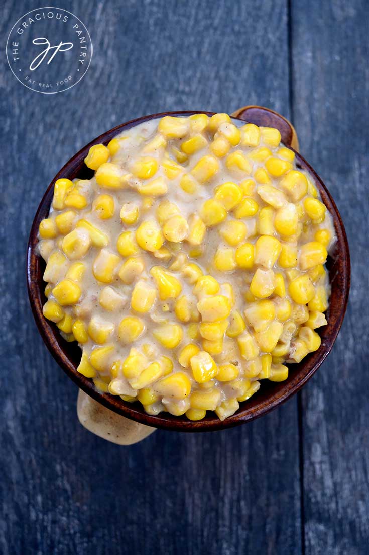 Clean Eating Creamed Corn Recipe