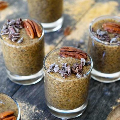 Clean Eating Maca Chia Seed Pudding Recipe